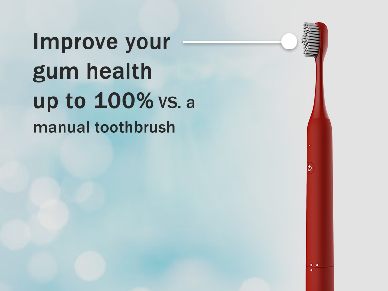 New Design Sonic toothbrush Protect Gum